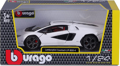 BBU 1:24 Lamborghini NI Count.800-4 white 21102WT