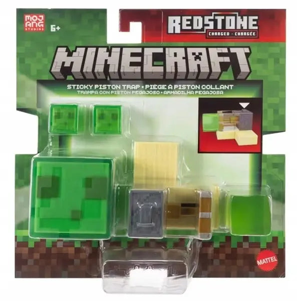 Minecraft pułapka z lepkim tłokiem