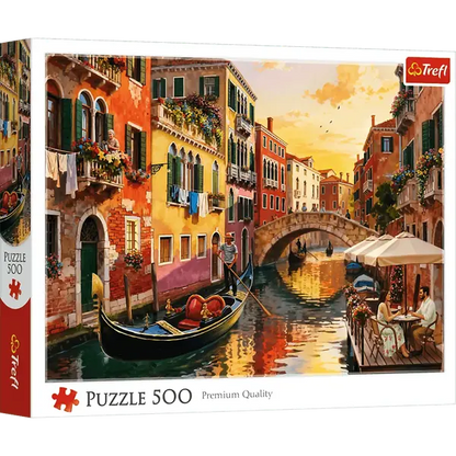 Puzzle 500 el. Wenecja o zachodzie słońca