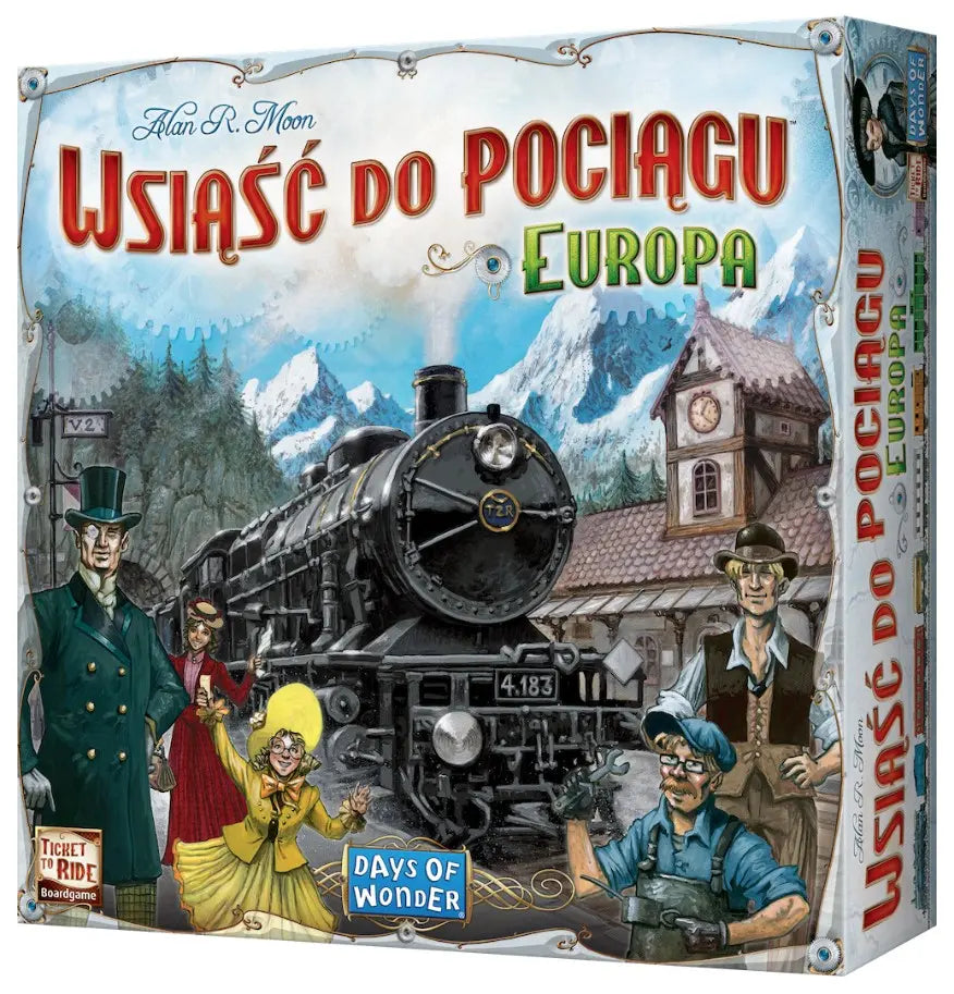 Gra Wsiąść do Pociągu: Europa