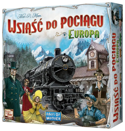 Gra Wsiąść do Pociągu: Europa