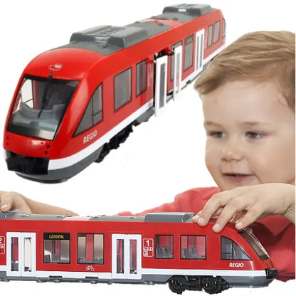 Dickie city train z otwieranymi drzwiami