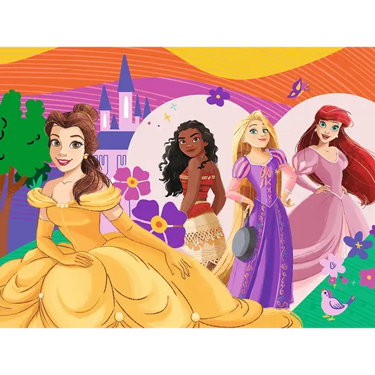Puzzle Premium Plus Kids, Disney 30 el. Księżniczki i przyjaźń