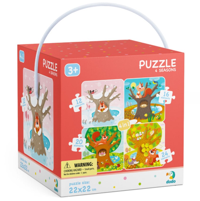 Puzzle 4w1 Pory Roku DOB0125 40318
