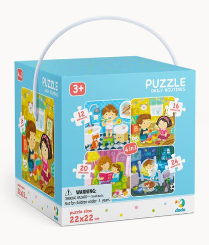 Puzzle 4w1 Mój Dzień DOB0130 40325