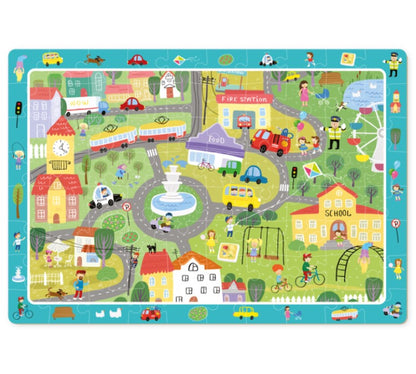 Puzzle 80el Życie w mieście DOB0135 40394