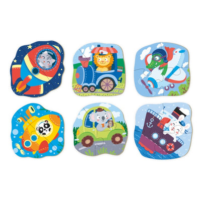 TMT Dodo Puzzle Transport 2-3-4el  40912