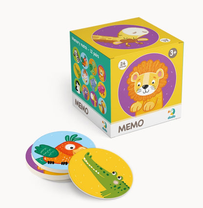 Memo mini Dzikie zwierzęta DOB0929 40929