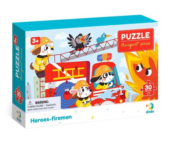 Puzzle 30el BohaterowieStrażacy DOB3081 43081