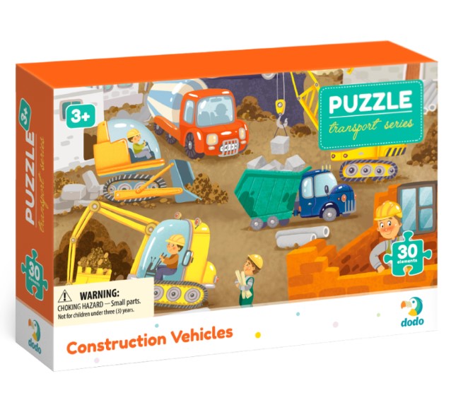 Puzzle 30el Maszyny Budowlane DOB3098 43098