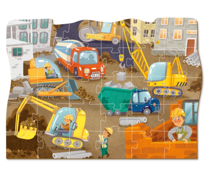Puzzle 30el Maszyny Budowlane DOB3098 43098