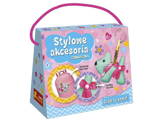 Piesek stylowa zawieszka/breloczek