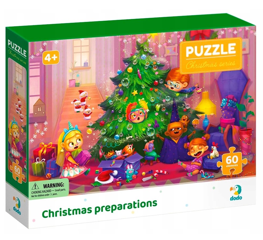 Puzzle 60el Przygot.do Świąt DOB4300 0430