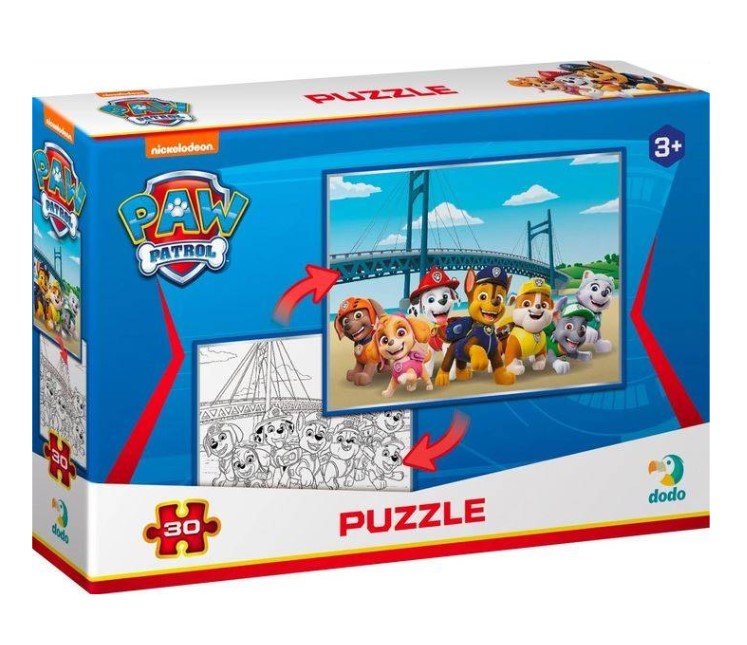 Puzzle 30el 2w1 Paw Patrol DOB5512 05512