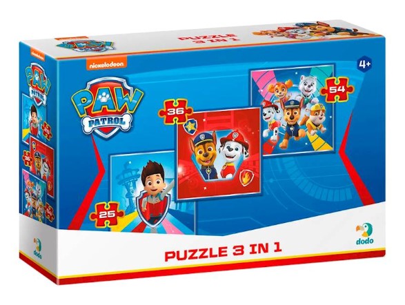 Puzzle 3w1 Paw Patrol DOB5697 05697