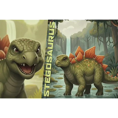 PUZZLE 100 InspiredByDinoWorld Stegosaurus 16581