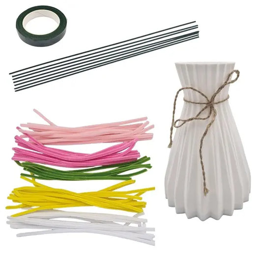 DIY Stokrotki bukiet 7szt