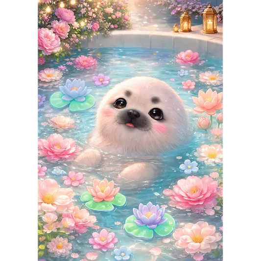 Puzzle Premium Plus Quality, Cuteness Overload 500 el. Słodka foka