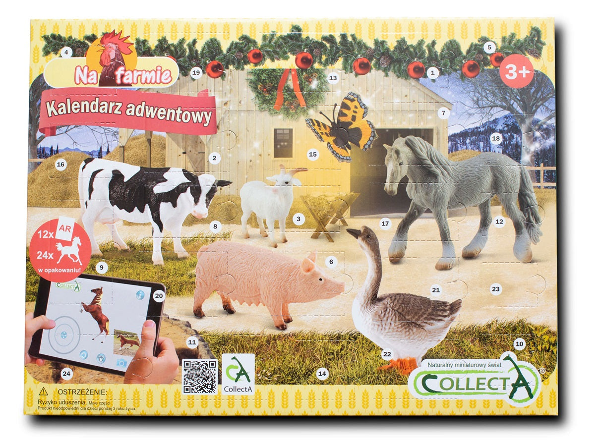 Collecta kalendarz adwentowy na farmie