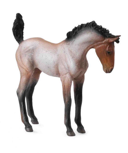 Figurka źrebię mustang maści gniadej