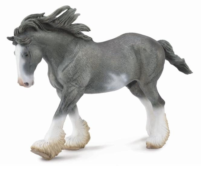 Figurka ogier clydesdale black sabino road