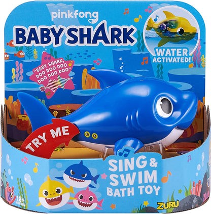 ZURU Robo Alive rekin niebieski pływa 25282B 02784