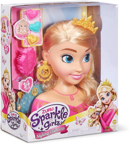 ZURU Sparkle Girlz głowa do stylizacji 10097 05822