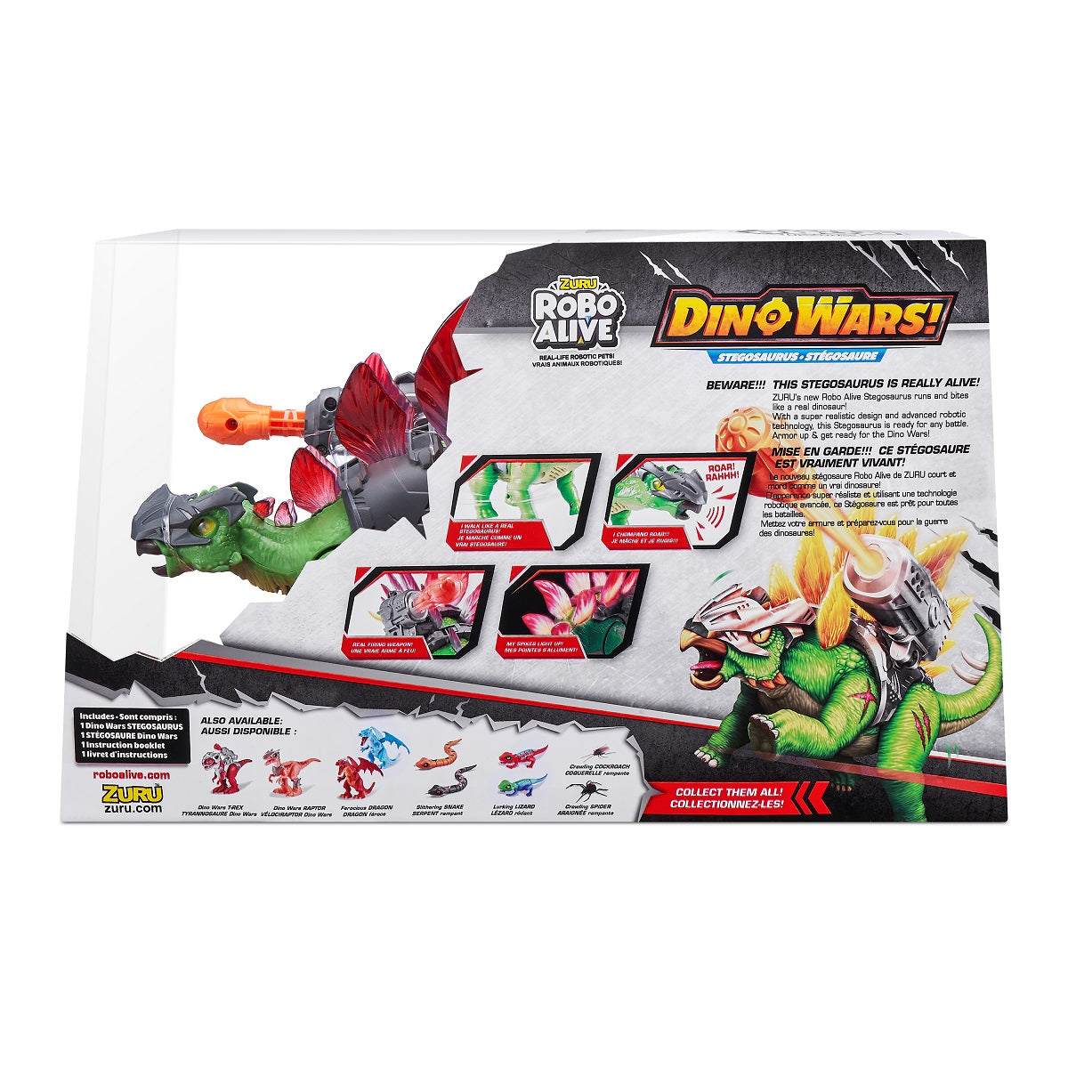 Robo Alive dinozaur Stegosaurus