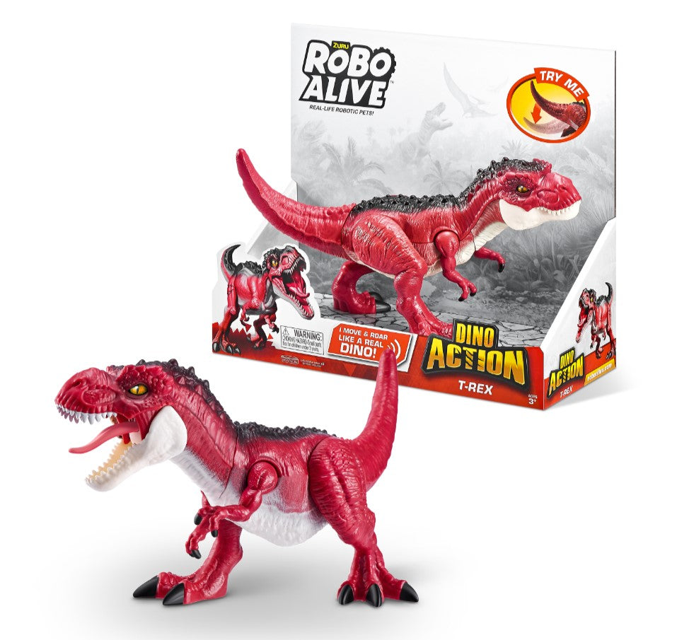 ZURU Robo Alive dino T-Rex dźwięk 7171 21341