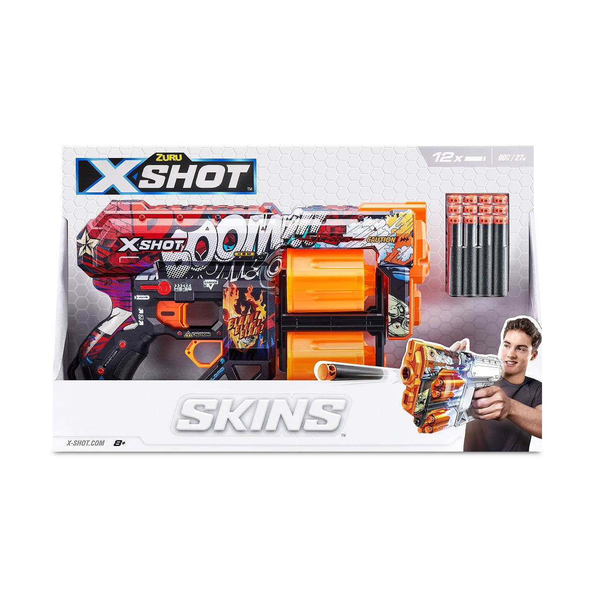 ZURU X-SHOT Skins Dread wyrzutnia 36517A