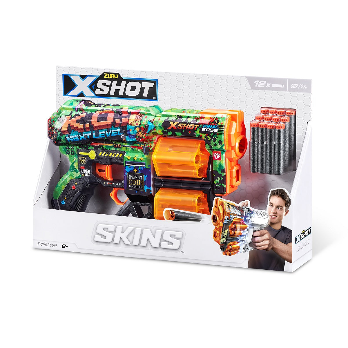 ZURU X-SHOT Skins Dread wyrzutnia 36517B