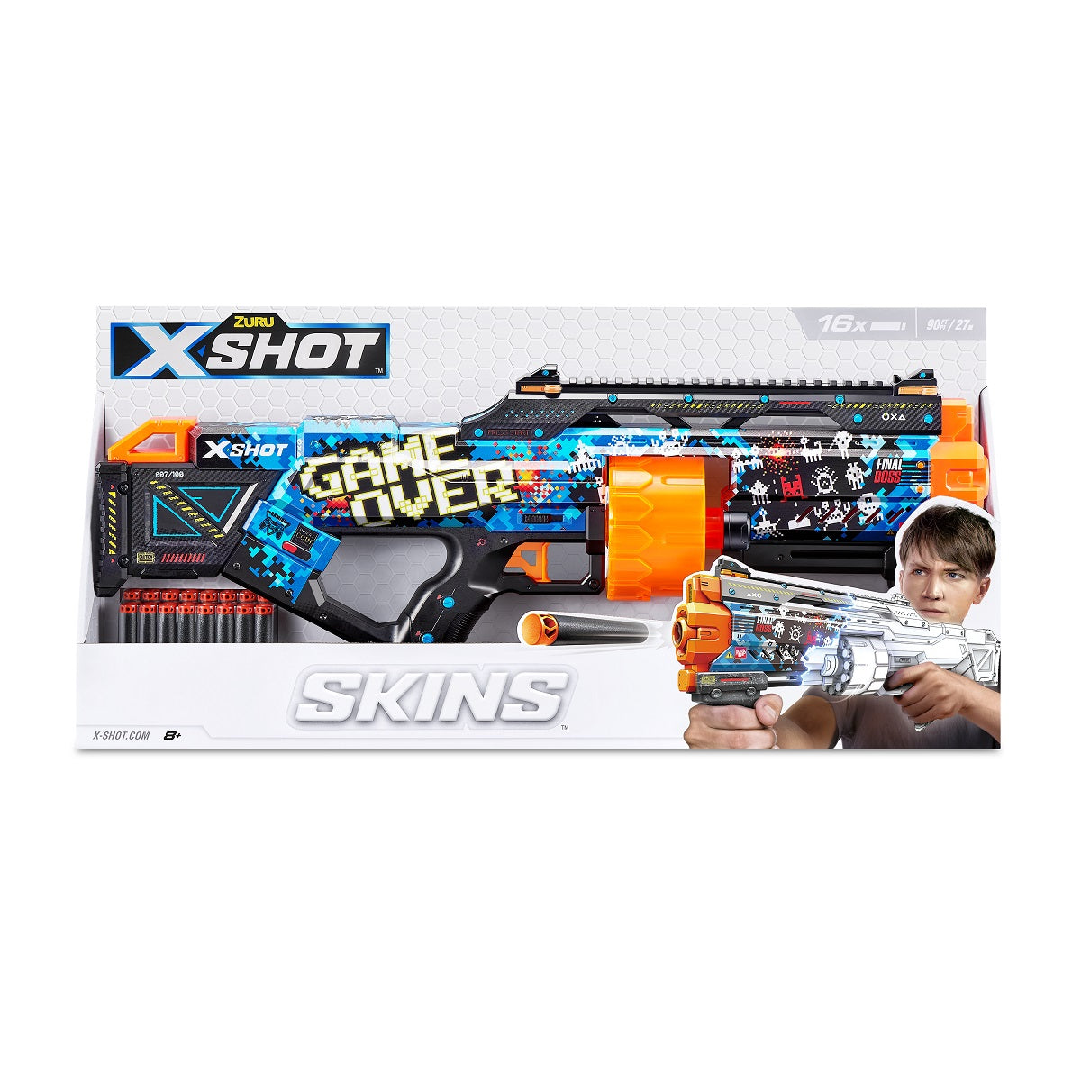 ZURU X-SHOT Skins Last wyrzutnia 36518A