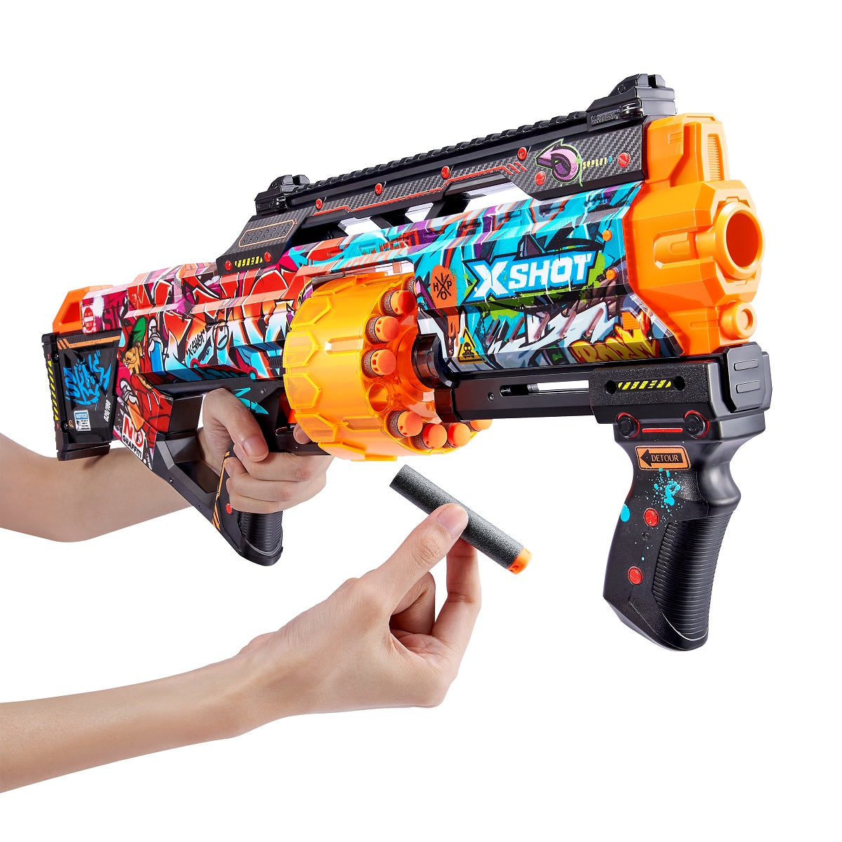 ZURU X-SHOT Skins Last wyrzutnia16st 36518B