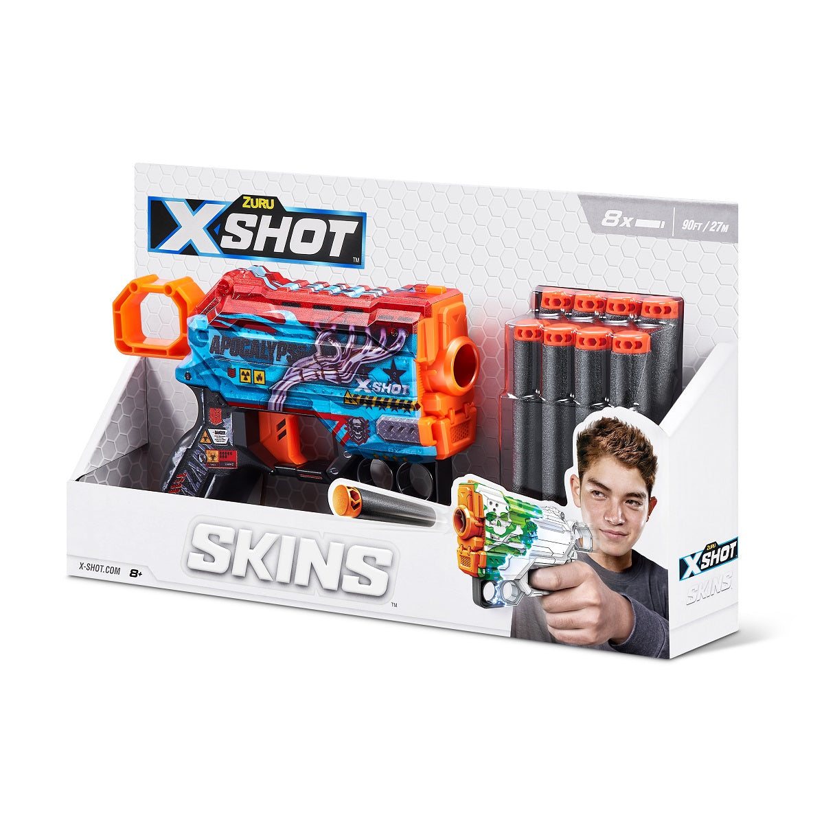 ZURU X-SHOT Skins Menace wyrzutnia 36515H 23789