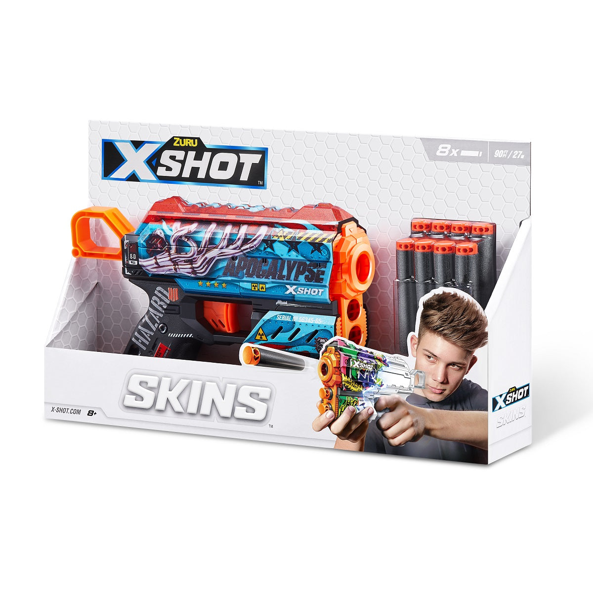 ZURU X-SHOT Skins Flux wyrzutnia 36516G 23819