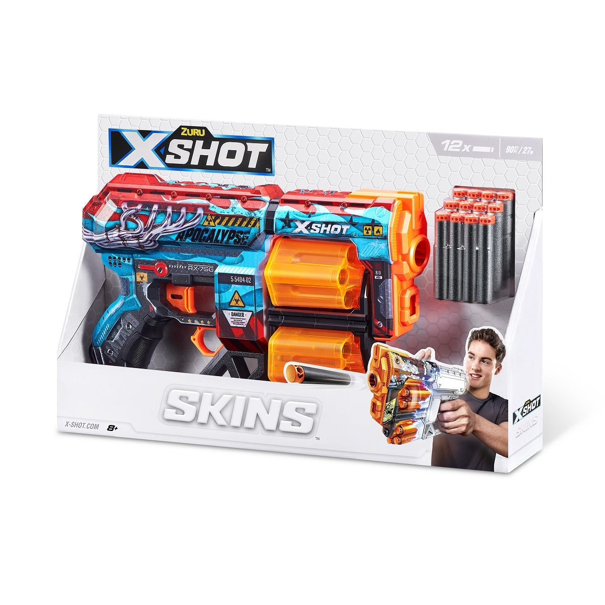 ZURU X-SHOT Skins Dread wyrzutnia 36517G