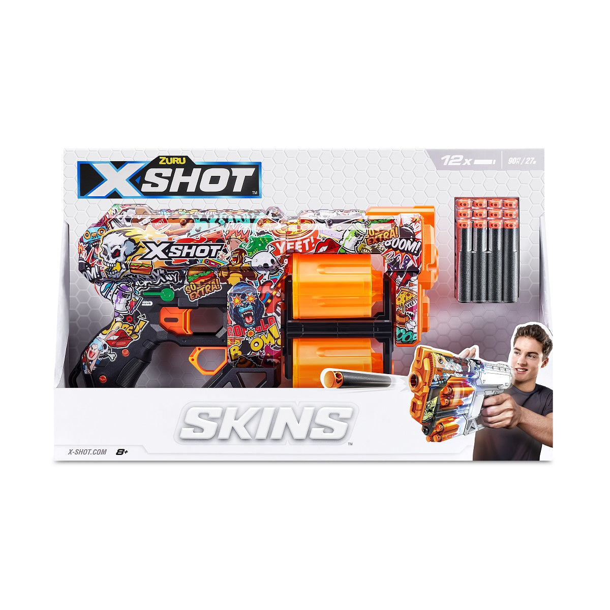 ZURU X-SHOT Skins Dread wyrzutnia 36517H