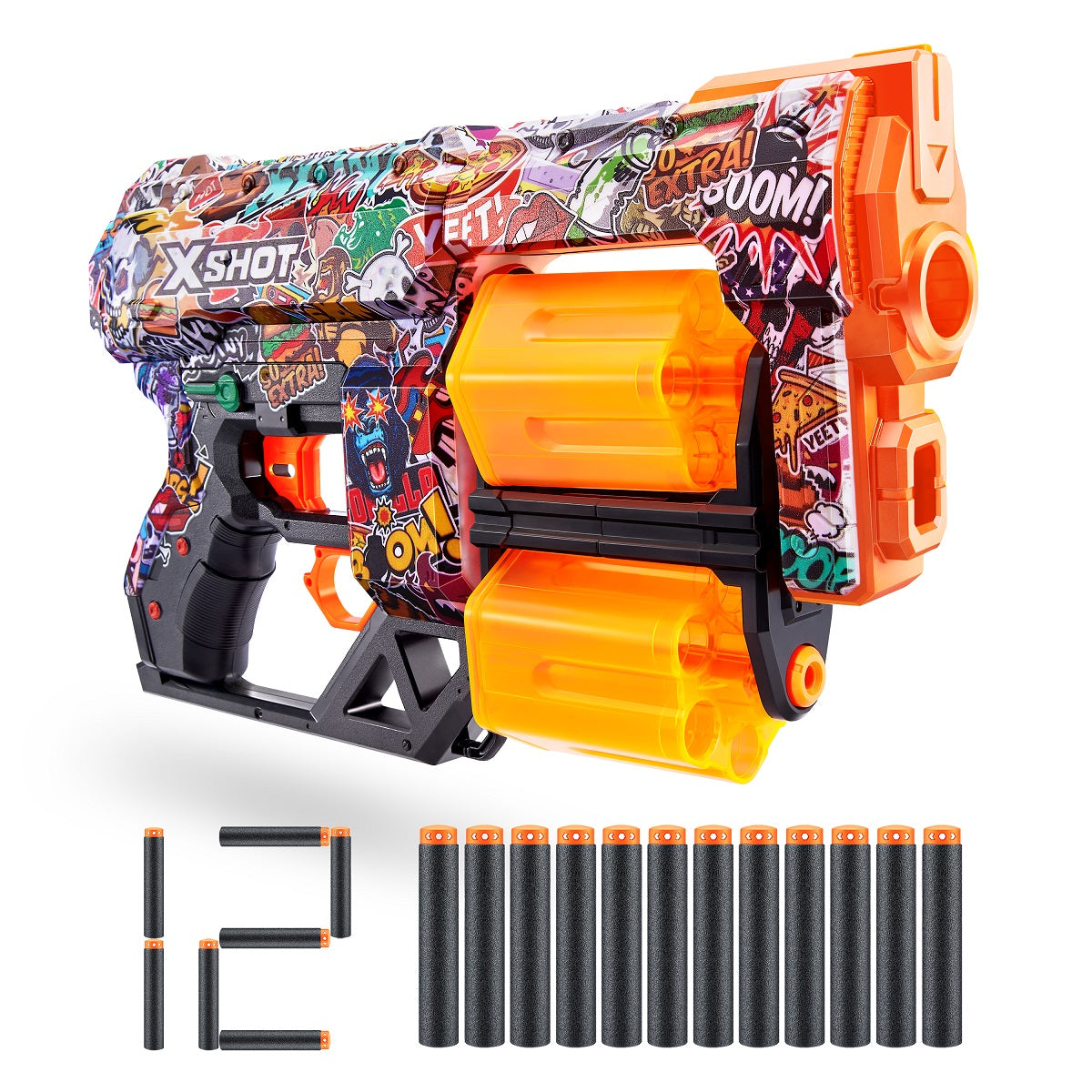 ZURU X-SHOT Skins Dread wyrzutnia 36517H