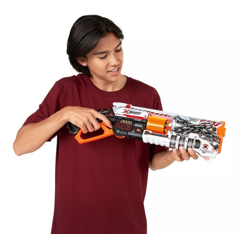 ZURU X-SHOT SkinsLockBlaster Gun 8strz.36606