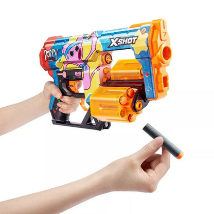 ZURU X-SHOT SkinDread 12st Kissy 36650E 30268