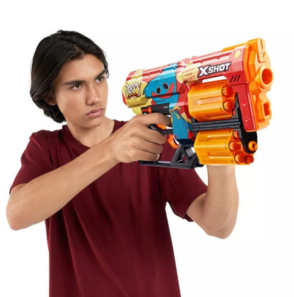 ZURU X-SHOT SkinDread 12strz Timeout 36650G
