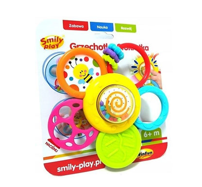 Smily play grzechotka stokrotka