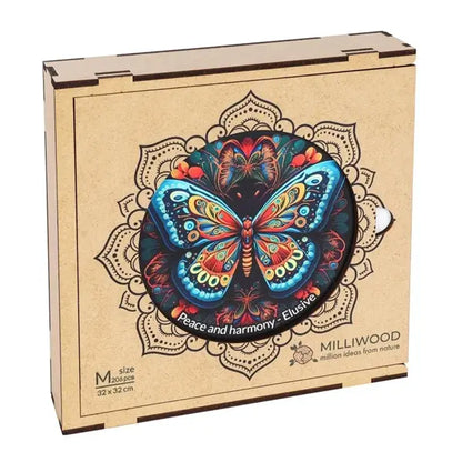 Puzzle drewniane – Peace and harmony, pszczoła 206 el.