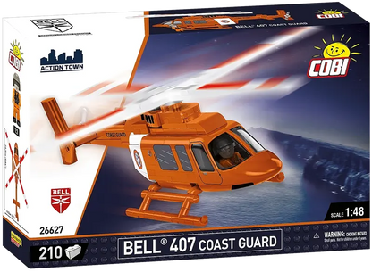 COBI Samoloty cywil.Bell 407CoastGuard 210kl 26627