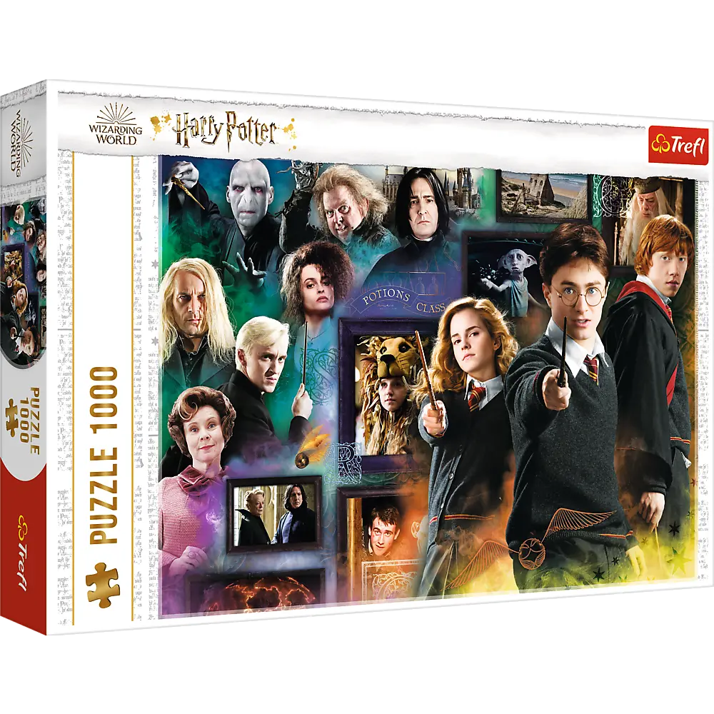 Puzzle 1000 świat czarodziejów harry potter