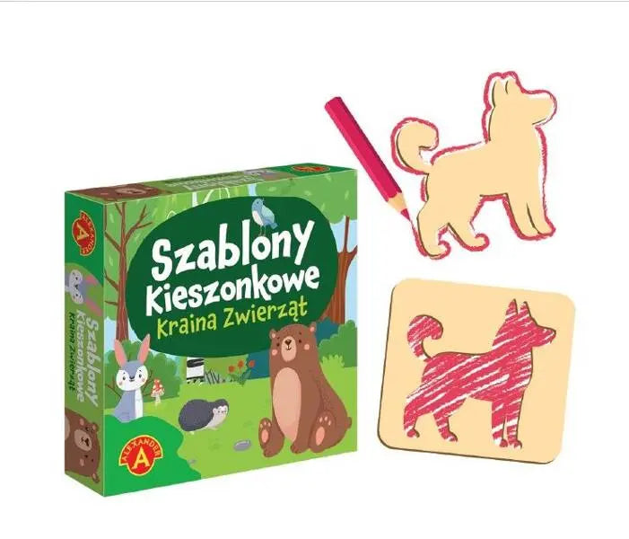 Szablony kieszonkowe - Kraina zwierząt 25125