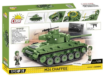 COBI HC WWII M24 Chaffee 588kl 2543