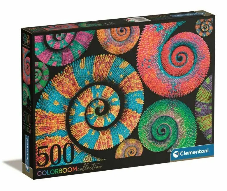 Puzzle 500 Color Boom Curly Tails