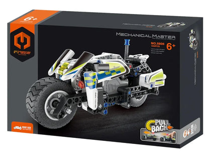 Immaster klocki motocykl policja 193 elementy