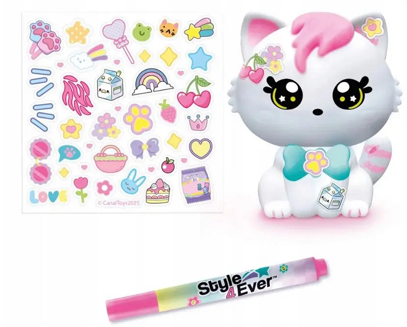 Świecące Dekorożce – DIY Kawaii, Kotek